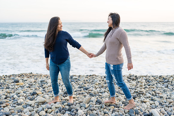 Engagement Photos Abalone Cove Reserve - David England Photography-282
