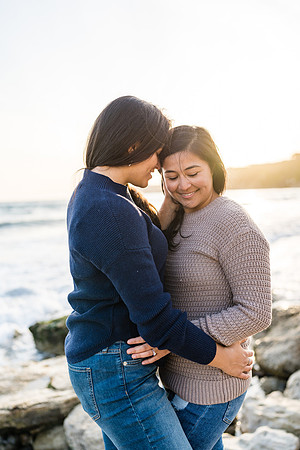 Engagement Photos Abalone Cove Reserve - David England Photography-175