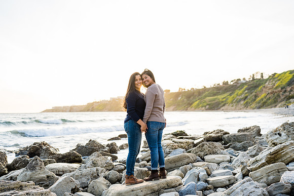 Engagement Photos Abalone Cove Reserve - David England Photography-191