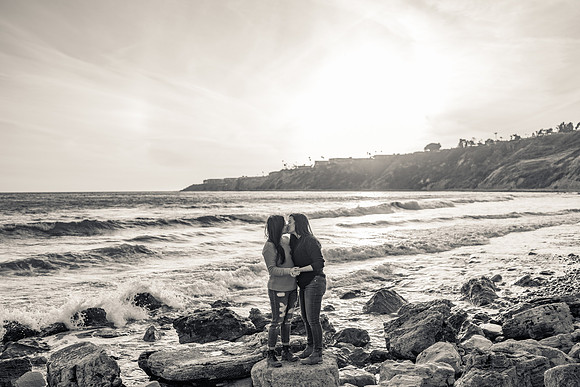 Engagement Photos Abalone Cove Reserve - David England Photography-169