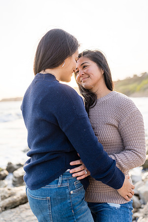 Engagement Photos Abalone Cove Reserve - David England Photography-181