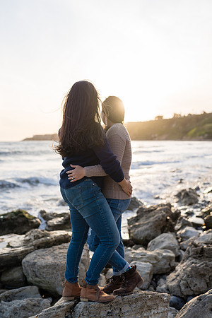 Engagement Photos Abalone Cove Reserve - David England Photography-170