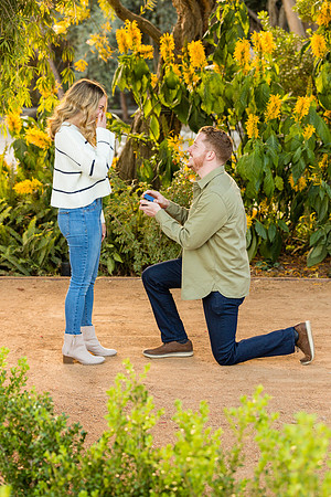 Engagement Photos South Coast Botanical Gardens-36