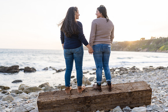 Engagement Photos Abalone Cove Reserve - David England Photography-251