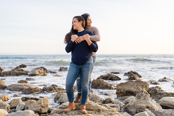 Engagement Photos Abalone Cove Reserve - David England Photography-231