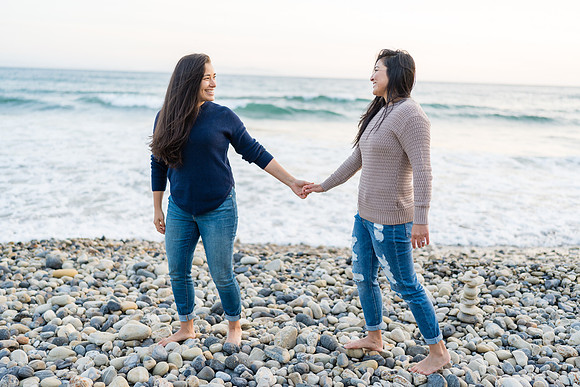 Engagement Photos Abalone Cove Reserve - David England Photography-281