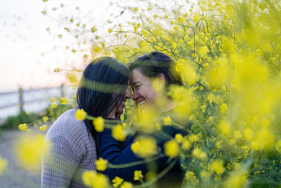 Engagement Photos Abalone Cove Reserve - David England Photography-317
