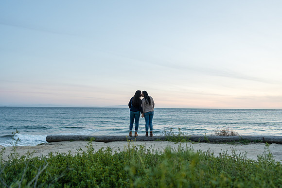 Engagement Photos Abalone Cove Reserve - David England Photography-302