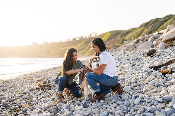 Engagement Photos Abalone Cove Reserve - David England Photography-154