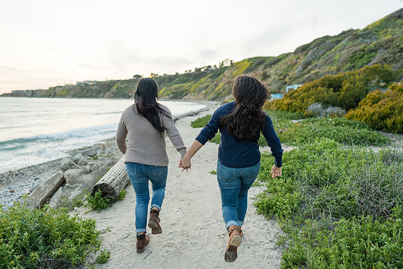 Engagement Photos Abalone Cove Reserve - David England Photography-310
