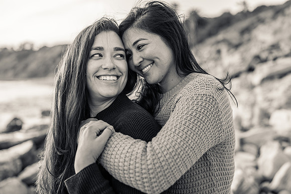 Engagement Photos Abalone Cove Reserve - David England Photography-206