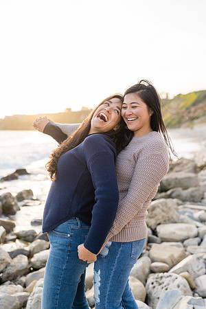 Engagement Photos Abalone Cove Reserve - David England Photography-198