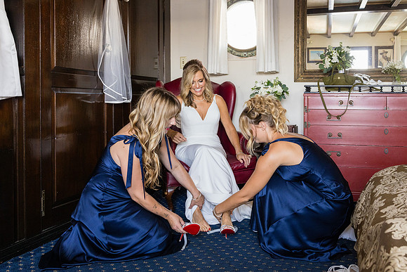 Wild Goose Wedding Photos - City Cruises Newport Beach C-41
