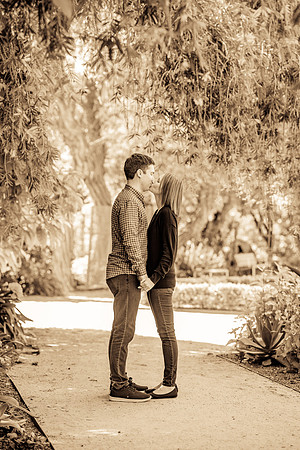 Engagement Photos South Coast Botanic Garden-004