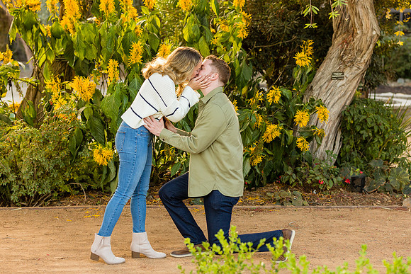 Engagement Photos South Coast Botanical Gardens-26