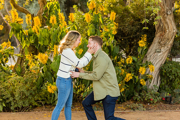 Engagement Photos South Coast Botanical Gardens-25