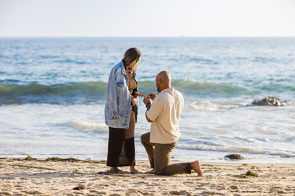 Surprise Engagement Photography Crystal Cove Newport Beach Ca-13
