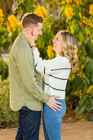 Engagement Photos South Coast Botanical Gardens-69
