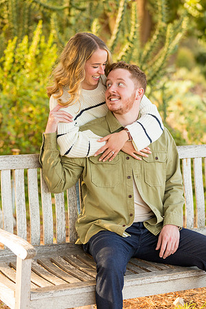Engagement Photos South Coast Botanical Gardens-109