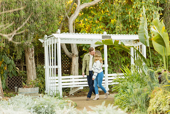 Engagement Photos South Coast Botanical Gardens-86