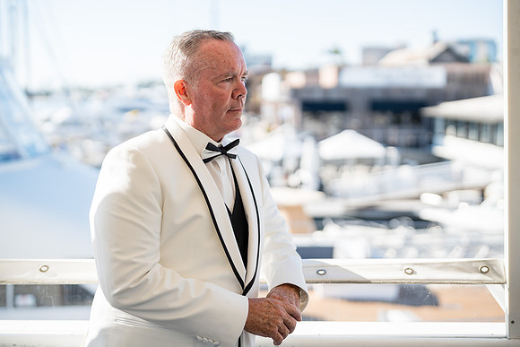 Icon Yacht Sunset Wedding Newport Beach Ca-021