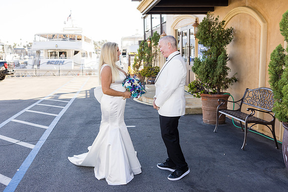 Icon Yacht Sunset Wedding Newport Beach Ca-069