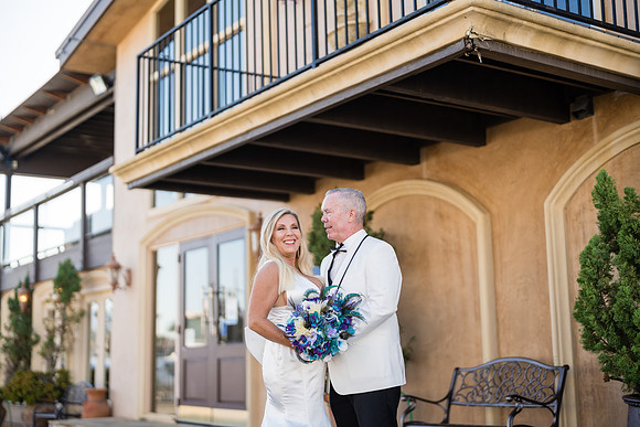 Icon Yacht Sunset Wedding Newport Beach Ca-080