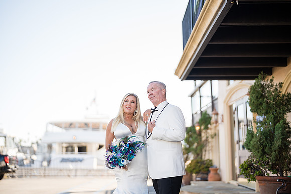Icon Yacht Sunset Wedding Newport Beach Ca-095