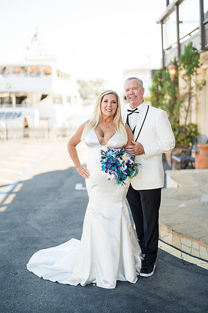Icon Yacht Sunset Wedding Newport Beach Ca-108