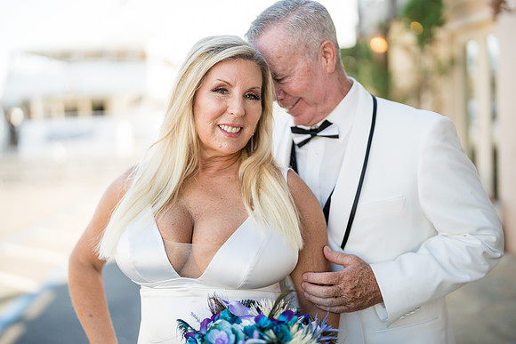 Icon Yacht Sunset Wedding Newport Beach Ca-116