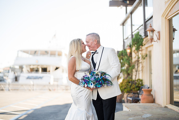 Icon Yacht Sunset Wedding Newport Beach Ca-124