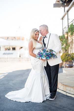 Icon Yacht Sunset Wedding Newport Beach Ca-125