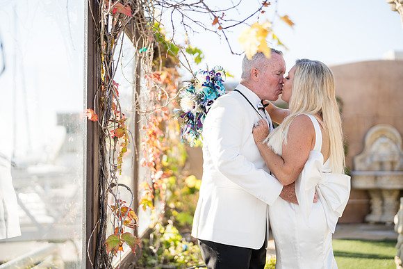Icon Yacht Sunset Wedding Newport Beach Ca-127