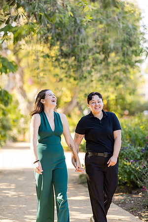 Engagement Photos South Coast Botanic Garden -  Palos Verdes Estates-018