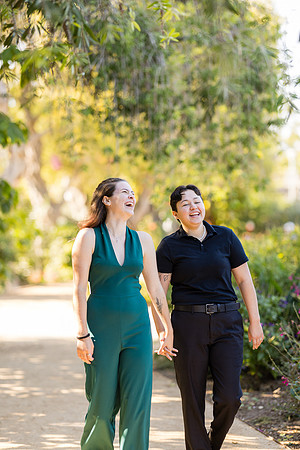 Engagement Photos South Coast Botanic Garden -  Palos Verdes Estates-019