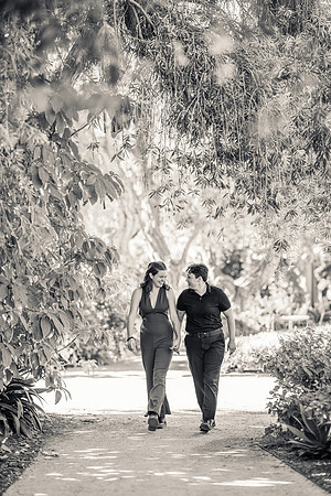 Engagement Photos South Coast Botanic Garden -  Palos Verdes Estates-021