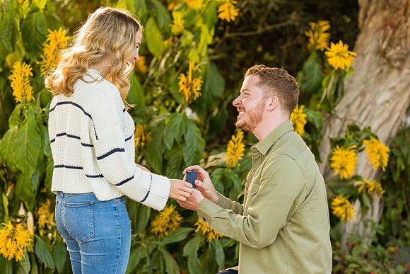 Engagement Photos South Coast Botanical Gardens-30