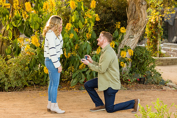 Engagement Photos South Coast Botanical Gardens-28