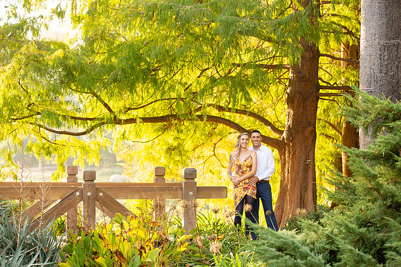 Fullerton Arboretum Engagement Photos-9
