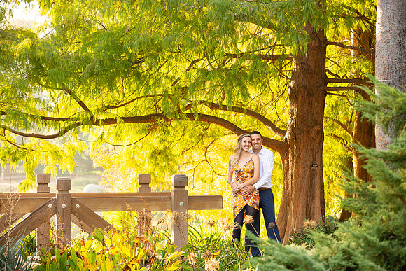 Fullerton Arboretum Engagement Photos-10