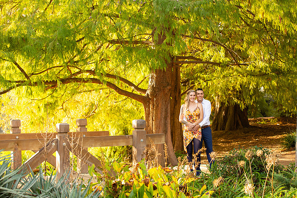 Fullerton Arboretum Engagement Photos-12