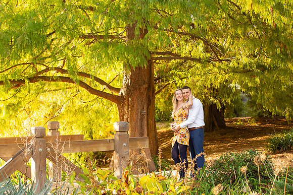 Fullerton Arboretum Engagement Photos-17