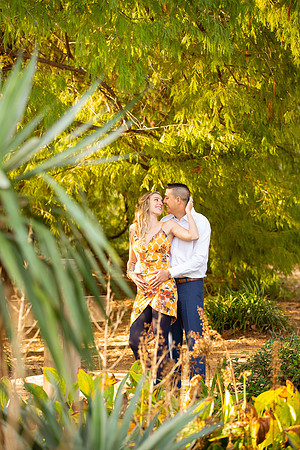Fullerton Arboretum Engagement Photos-29
