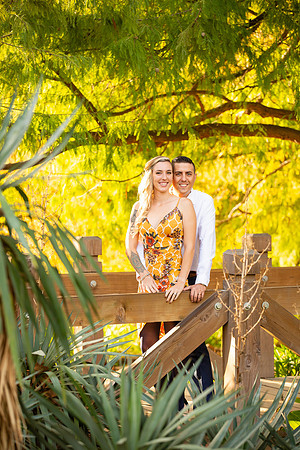Fullerton Arboretum Engagement Photos-34