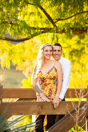 Fullerton Arboretum Engagement Photos-36