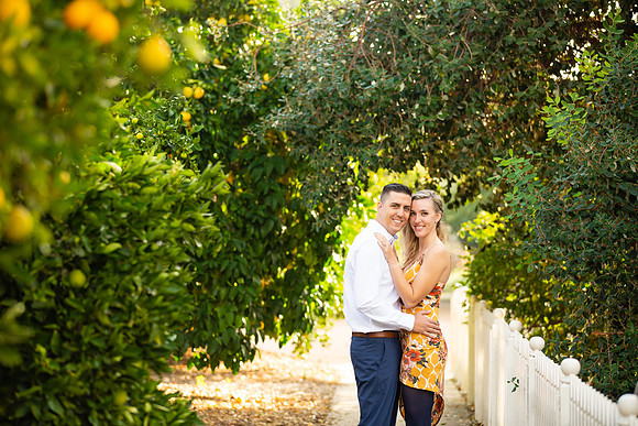 Fullerton Arboretum Engagement Photos-56