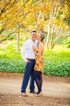 Fullerton Arboretum Engagement Photos-100