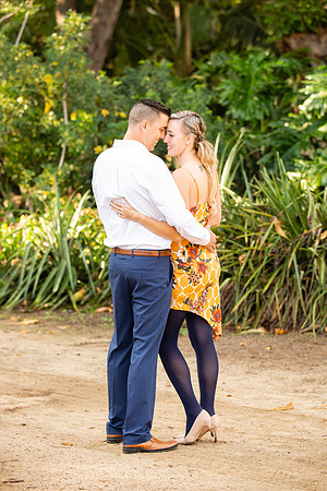 Fullerton Arboretum Engagement Photos-137