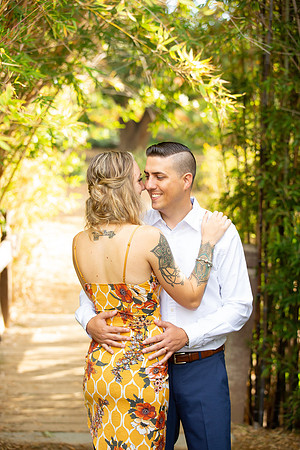 Fullerton Arboretum Engagement Photos-157