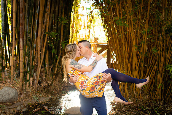Fullerton Arboretum Engagement Photos-174